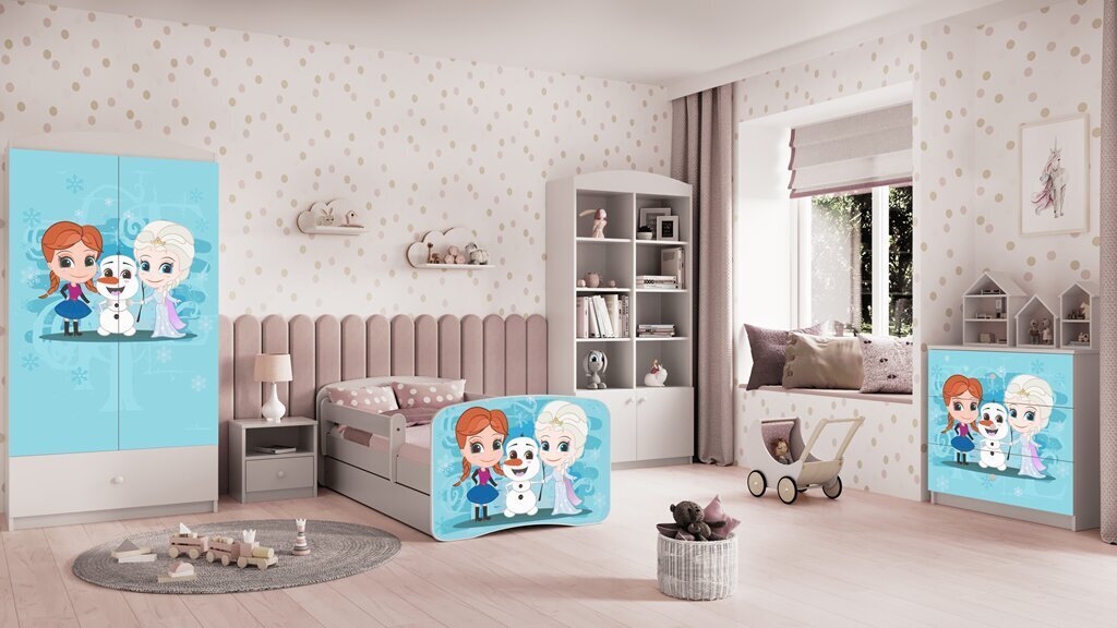 Lastevoodi sahtlita ja madratsita Kocot Kids BabyDreams, valge hind ja info | Lastevoodid | kaup24.ee