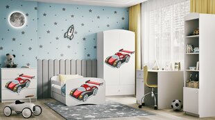 Кровать babydreams белая без ящика, с матрасом 160/80 цена и информация | Детские кровати | kaup24.ee