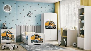 Белая кровать babydreams с ящиком и матрасом 160/80 цена и информация | Детские кровати | kaup24.ee