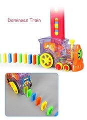 Интерактивный поезд с домино Train цена и информация | Игрушки для мальчиков | kaup24.ee