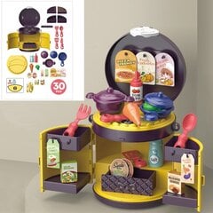 Детская игрушечная кухня Kitchen Chef цена и информация | MUST Металлическая бутылочка с Ярким рисунком (без BPA) (500ml) для мальчиков от 3+ лет Серая с Машинкой | kaup24.ee