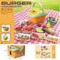 Piknikukorv Burger hind ja info | Tüdrukute mänguasjad | kaup24.ee