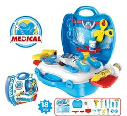 Arstikomplekt kohvris Little Doctor hind ja info | Tüdrukute mänguasjad | kaup24.ee