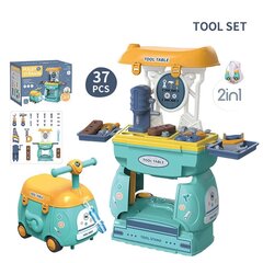 Laste komplekt tööriistadega 2 in 1 Tool Table цена и информация | Игрушки для мальчиков | kaup24.ee