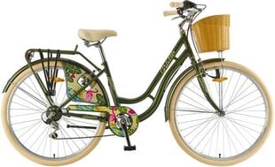 Городской велосипед Polar Grazia 6S 22 L, 28", зеленый цена и информация | Велосипеды | kaup24.ee