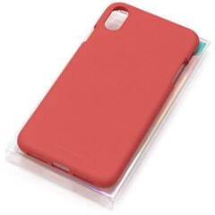 Apple iPhone XS Max - чехол для телефона Mercury Goospery Soft Feeling - красный цена и информация | Чехлы для телефонов | kaup24.ee