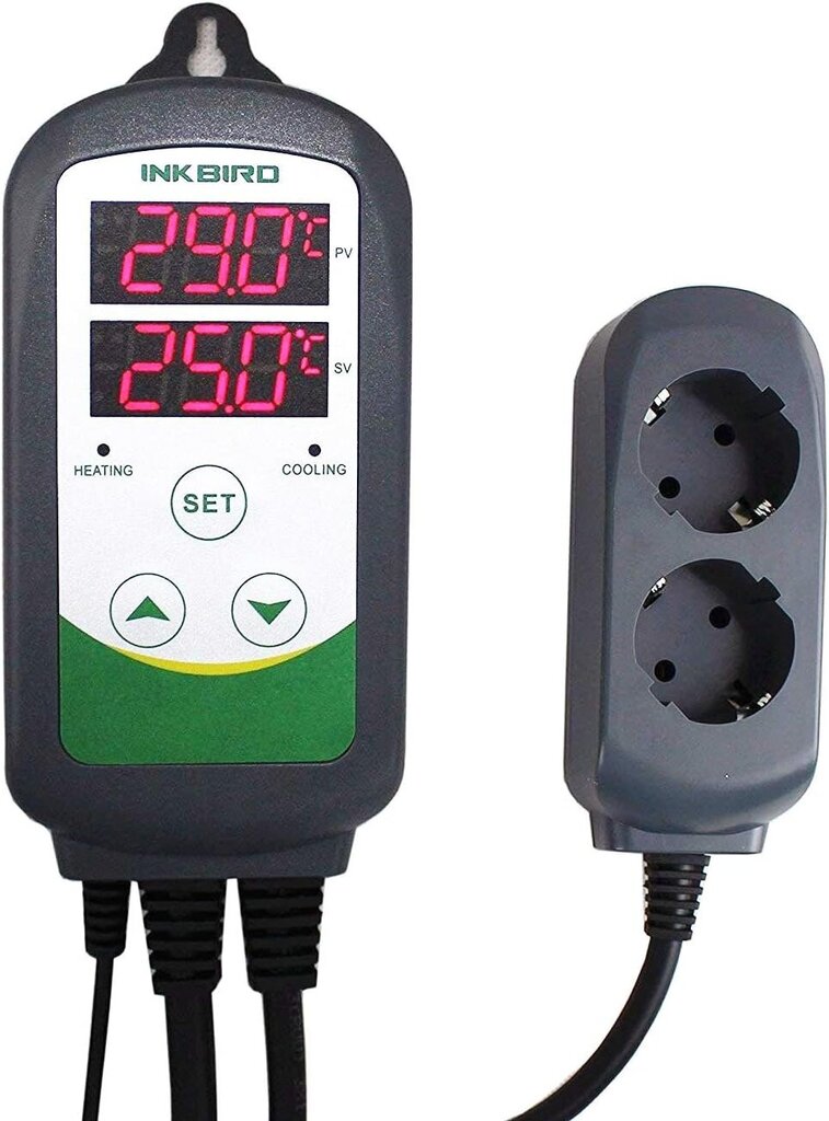 Digitaalne termostaat Inkbird, ITC-308 hind ja info | Taimerid, termostaadid | kaup24.ee