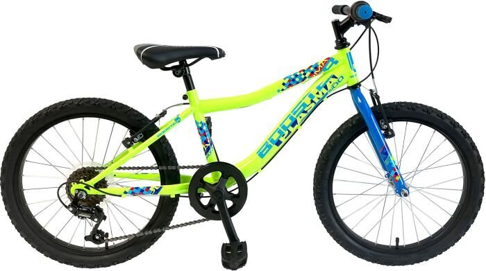 Jalgratas lastele Booster Plasma 200, 20", kollane/sinine hind ja info | Jalgrattad | kaup24.ee