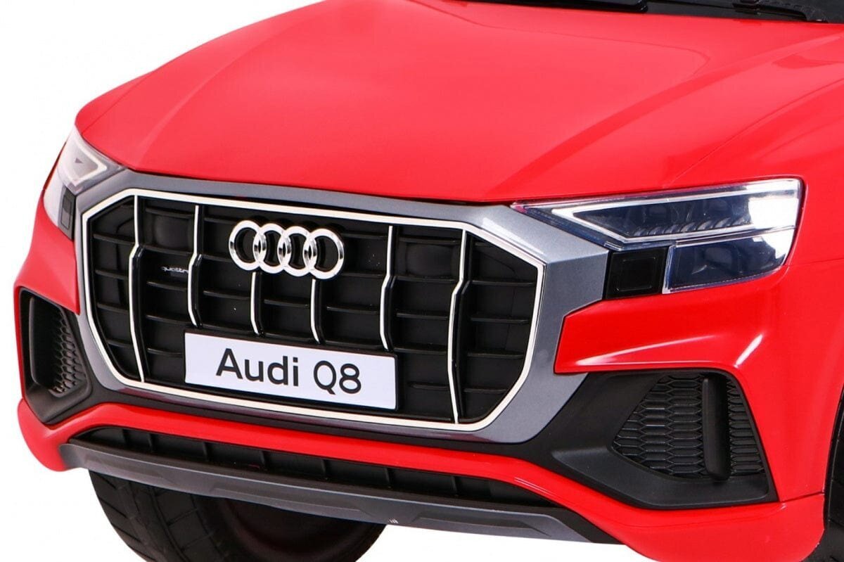 Ühekohaline elektriauto lastele Audi Q8 Lift, punane цена и информация | Laste elektriautod | kaup24.ee