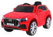 Ühekohaline elektriauto lastele Audi Q8 Lift, punane цена и информация | Laste elektriautod | kaup24.ee