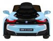 Ühekohaline laste elektriauto BMW I8 Lift, sinine цена и информация | Laste elektriautod | kaup24.ee