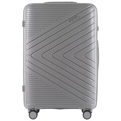 Светло-серый большой чемодан PRIMROSE цена и информация | Чемоданы, дорожные сумки  | kaup24.ee
