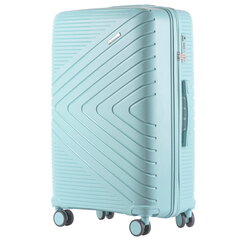 Синий большой чемодан CODURA на 2-х колесах цена и информация | Чемоданы, дорожные сумки | kaup24.ee