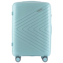 Синий чемодан CODURA среднего размера на 2-х колесах цена и информация | Чемоданы, дорожные сумки | kaup24.ee