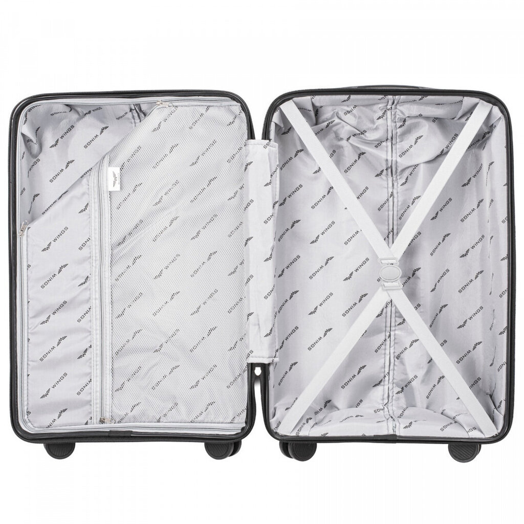Väike kohver Wings S, helehall hind ja info | Kohvrid, reisikotid | kaup24.ee