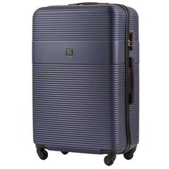 Темно-серый большой чемодан PEACOCK цена и информация | Чемоданы, дорожные сумки  | kaup24.ee