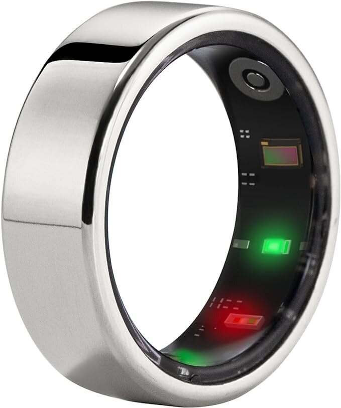 Xuanzhi Amovan Smart Ring Silver hind ja info | Nutivõrud (fitness tracker) | kaup24.ee
