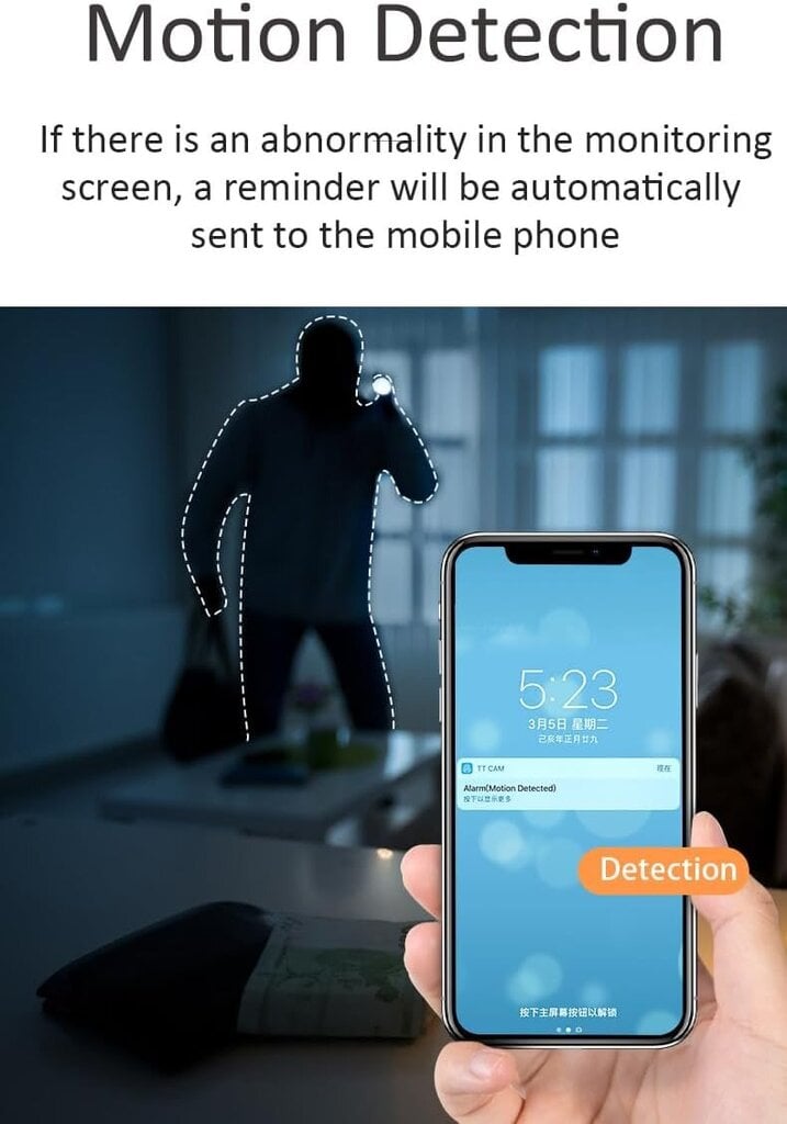 Turvakaamera + APP kontroll hind ja info | Valvekaamerad | kaup24.ee