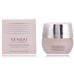 Silmaümbruskreem Sensai Cellular Performance Anti-Ageing Day &amp; Night Eye Cream, 15 ml hind ja info | Silmakreemid, seerumid | kaup24.ee