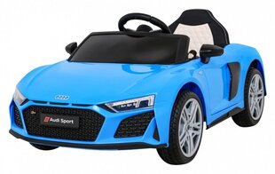 Ühekohaline laste elektriauto Audi R8 Lift, sinine цена и информация | Электромобили для детей | kaup24.ee