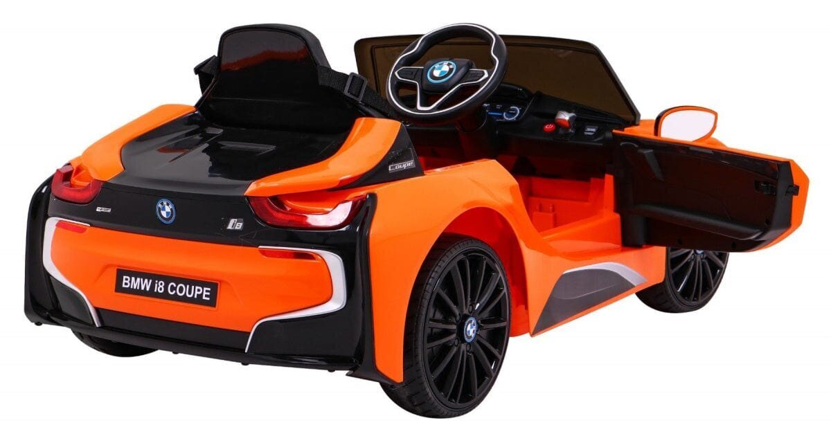 Ühekohaline elektriauto lastele BMW I8 Lift, punane цена и информация | Laste elektriautod | kaup24.ee