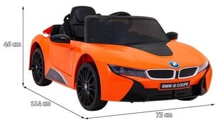 Ühekohaline elektriauto lastele BMW I8 Lift, punane hind ja info | Laste elektriautod | kaup24.ee