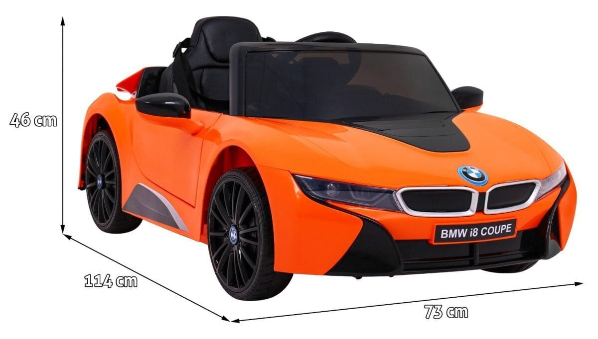 Ühekohaline elektriauto lastele BMW I8 Lift, punane цена и информация | Laste elektriautod | kaup24.ee