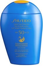 Päikesekaitsekreem Shiseido Expert Sun Sunscreen Lotion SPF 50+, 150 ml hind ja info | Päikesekreemid | kaup24.ee