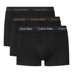 Calvin Klein aluspüksid meestele 84774, must, 3 tk цена и информация | Мужские трусы | kaup24.ee