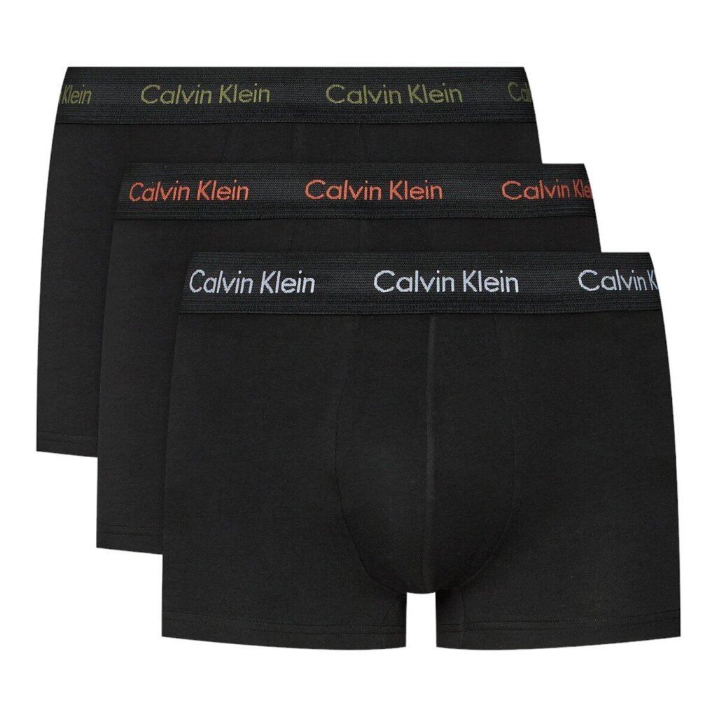 Calvin Klein aluspüksid meestele 84774, must, 3 tk hind ja info | Meeste aluspesu | kaup24.ee
