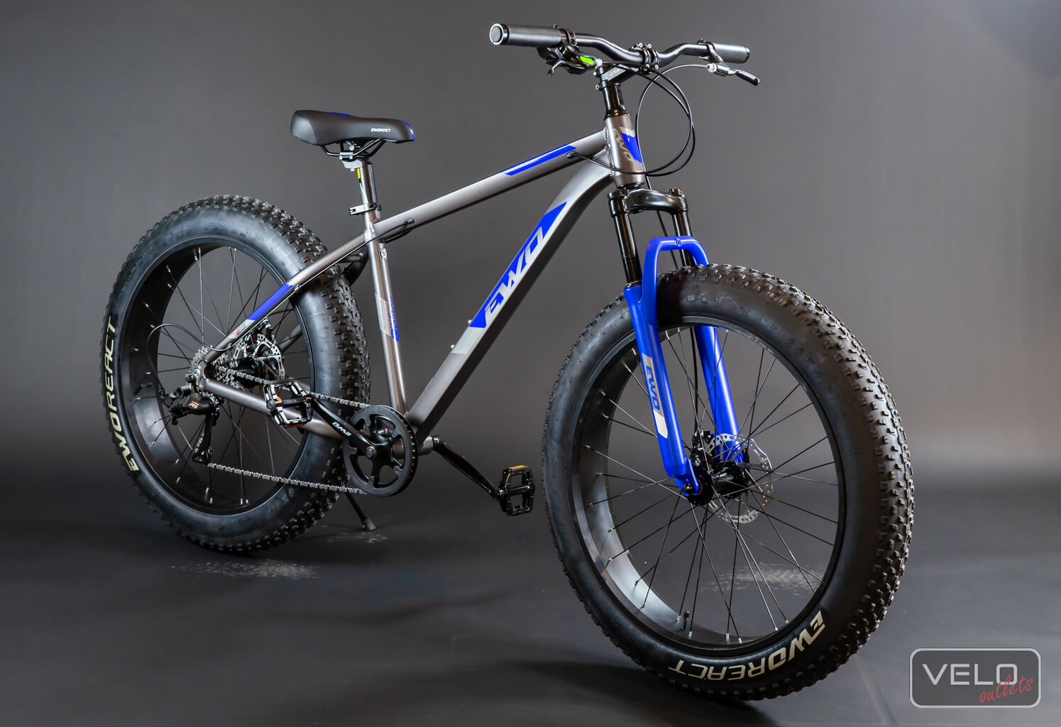 Maastikuratas Ewo React Grand Fat Bike, 26'', sinine hind ja info | Jalgrattad | kaup24.ee