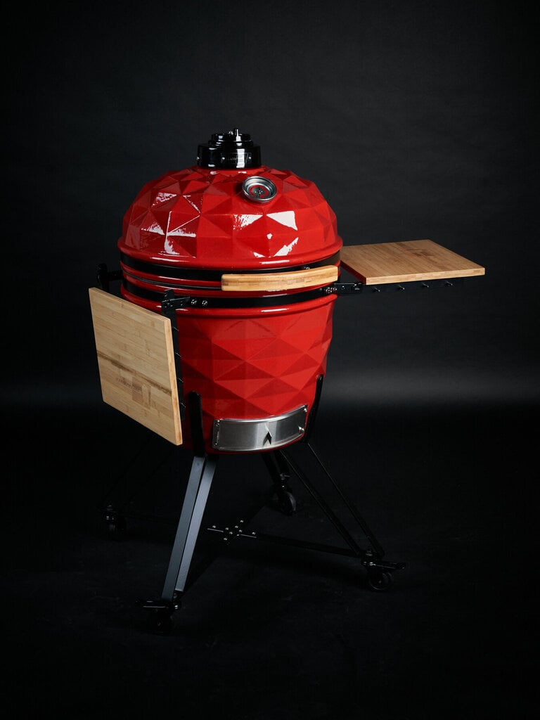 Keraamiline grill KamadoClub Pro Premium, punane hind ja info | Grillid | kaup24.ee