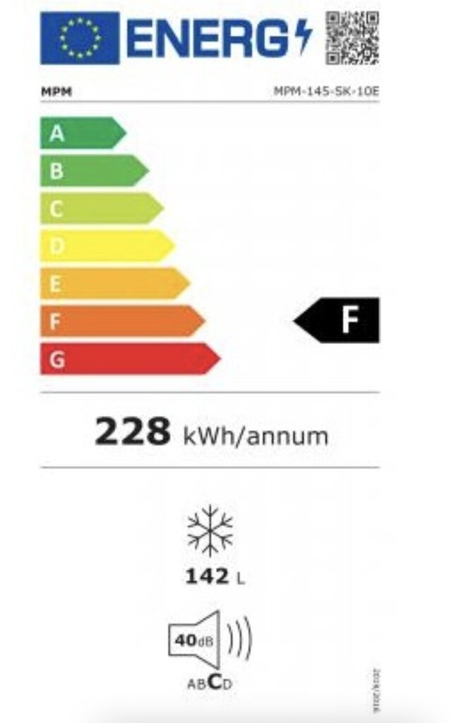 MPM-145-SK-10E/N цена и информация | Sügavkülmikud ja külmakirstud | kaup24.ee
