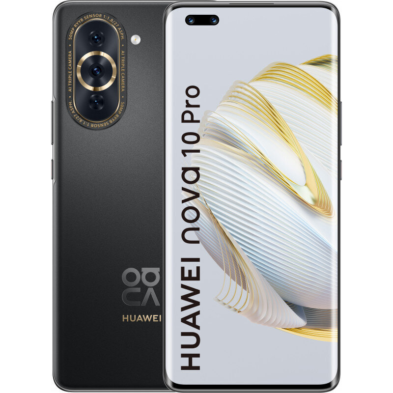 Defektiga toode. Huawei Nova 10 Pro 8/256GB Dual SIM 51097ETX Starry Black цена и информация | Defektiga tooted | kaup24.ee