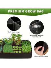 Складная сумка для выращивания растений Electronics LV-243, 1 шт. цена и информация | Вазоны для рассады и пересадки | kaup24.ee