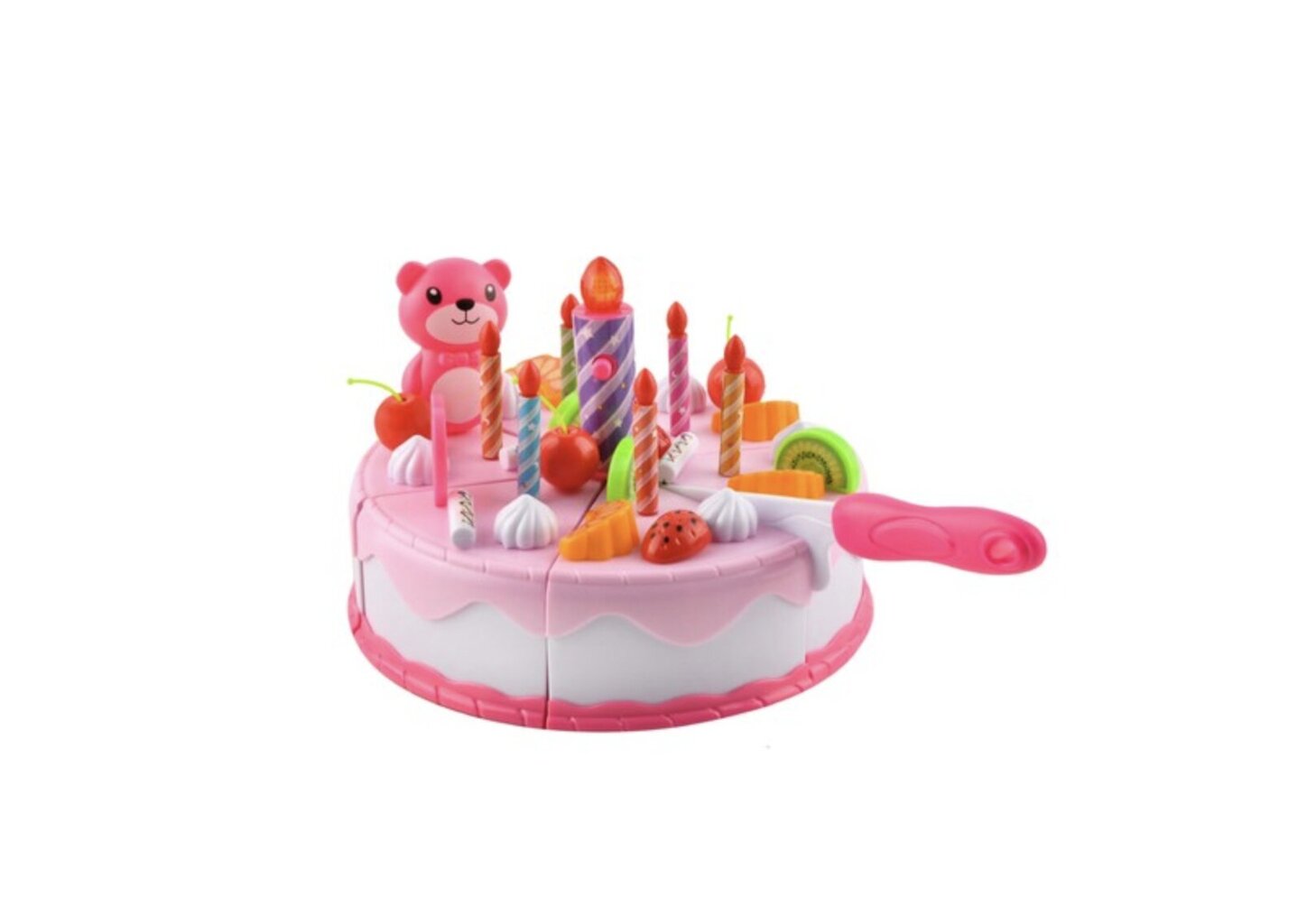 Loominguline sünnipäevatort, 80 elementi цена и информация | Arendavad mänguasjad | kaup24.ee