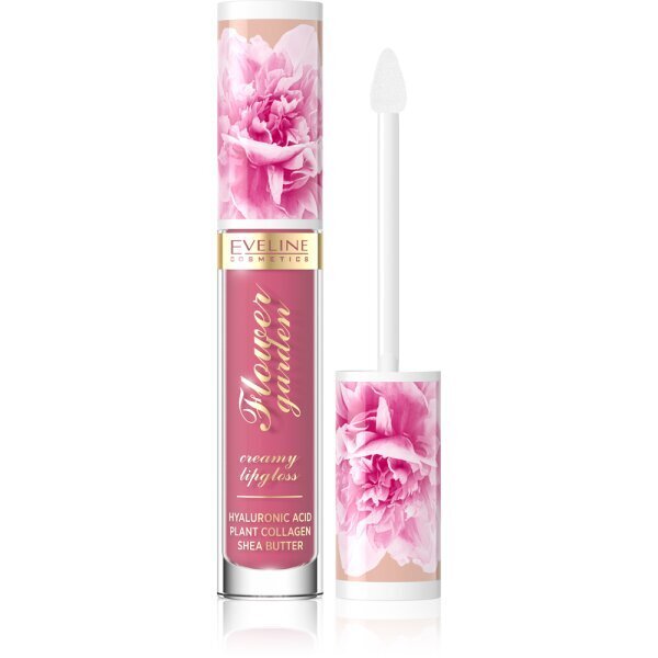 Huuleläige Eveline Cosmetics Flower Garden Creamy 4,5 ml, magnoolia võlu 03 hind ja info | Huulepulgad, -läiked, -palsamid, vaseliin | kaup24.ee