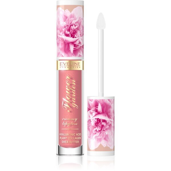 Huuleläige Eveline Cosmetics Flower Garden Creamy 4.5ml, sweet daisy 02 цена и информация | Huulepulgad, -läiked, -palsamid, vaseliin | kaup24.ee