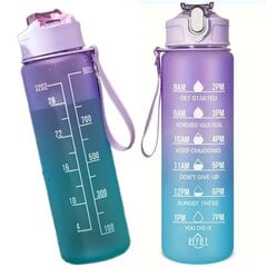 Бутылка для воды, 1000 мл цена и информация | Бутылки для воды | kaup24.ee