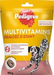 Toidulisand täiskasvanud koertele koos kanaga Pedigree Multivitamins, 180 g hind ja info | Toidulisandid ja parasiitide vastased tooted | kaup24.ee