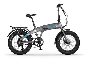 Elektriline jalgratas Ecobike Alper Road 10.4, 20", hõbedast värvi hind ja info | Elektrirattad | kaup24.ee