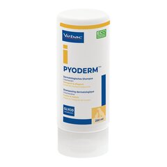 Dermatoloogiline šampoon kassidele ja koertele Virbac Pyoderm, 250 ml hind ja info | Karvahooldustooted loomadele | kaup24.ee