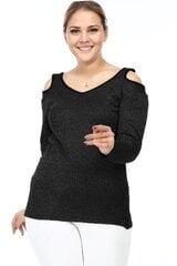 Стильная женская блузка с разрезами. Z434-42 цена и информация | Женские блузки, рубашки | kaup24.ee