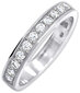 Brilio Silver Hõbesõrmus kristallidega 426 001 00299 04 hind ja info | Sõrmused | kaup24.ee