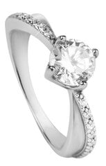 Brilio Silver Серебряное обручальное кольцо 426 001 00533 04 цена и информация | Кольцо | kaup24.ee