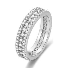 Beneto Серебряное кольцо с цирконами AGG325 цена и информация | Кольцо | kaup24.ee