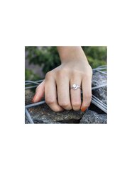 Beneto Hõbesõrmus tsirkoonidega AGG345 hind ja info | Sõrmused | kaup24.ee
