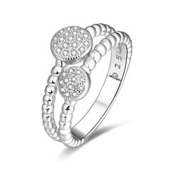 Beneto Серебряное кольцо с цирконами AGG335 цена и информация | Кольцо | kaup24.ee