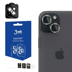 Apple iPhone 15 Plus - 3mk Lens Protection Pro Alphine green screen protector цена и информация | Защитные пленки для телефонов | kaup24.ee