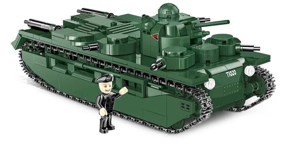 Konstruktor Tank A1E1 Cobi, 887 d. hind ja info | Klotsid ja konstruktorid | kaup24.ee